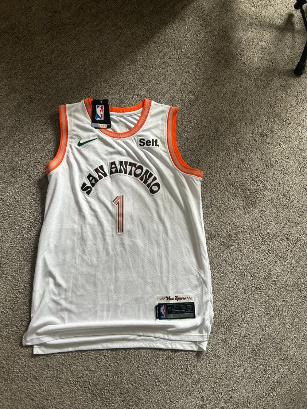 Nike Swingman Victor Wembanyama Jersey - Picture 1 of 2
